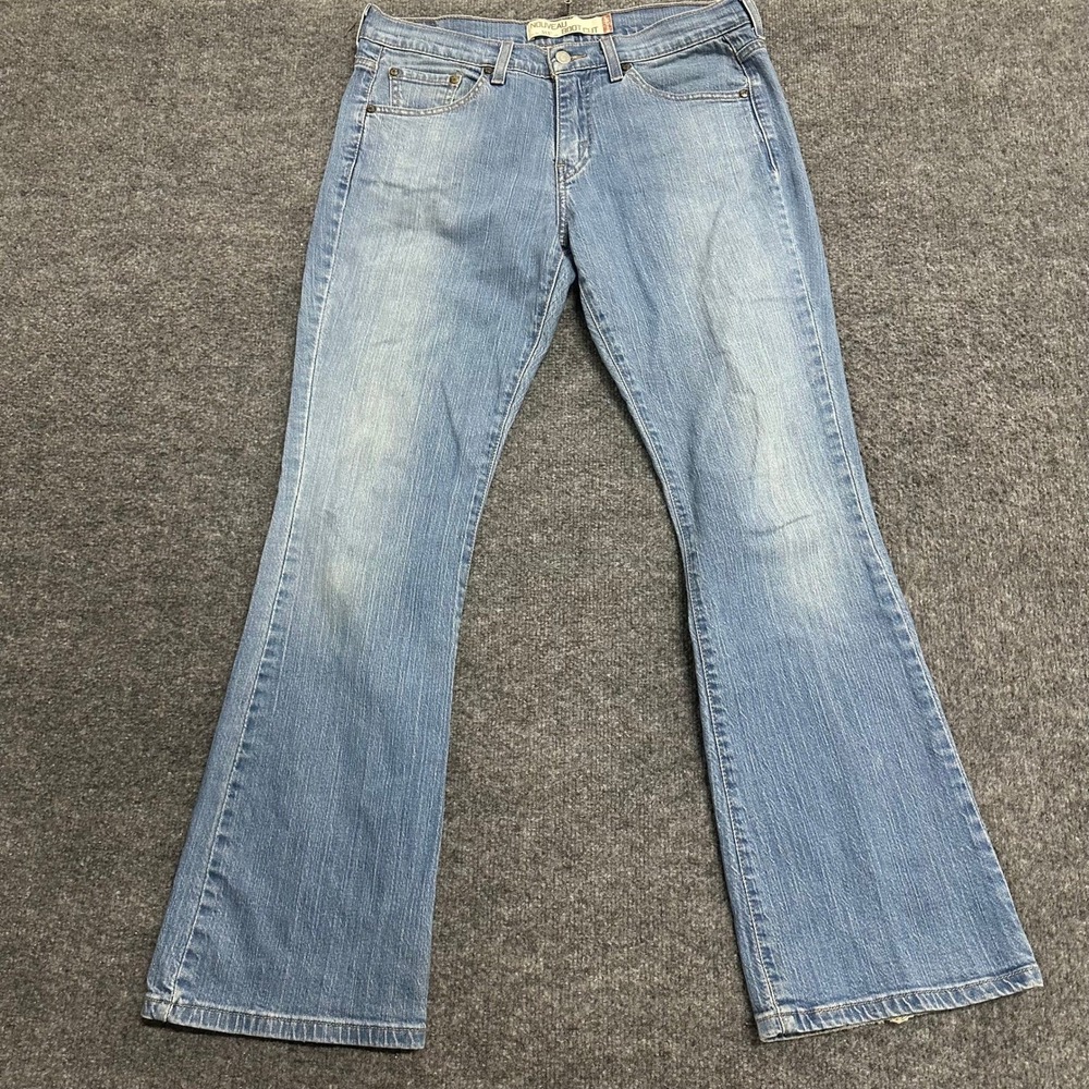 Levi's Jeans Womens Size 10M Blue 515 Nouveau Boot Cut Light Wash Stretch Denim